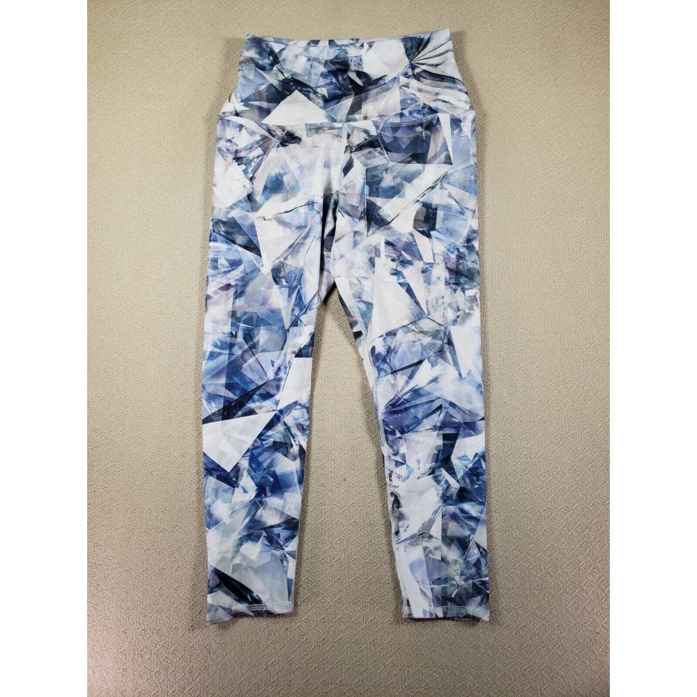Evolution Pants Womens Large L Leggings Mid Rise Stretch Nylon Stretch Running